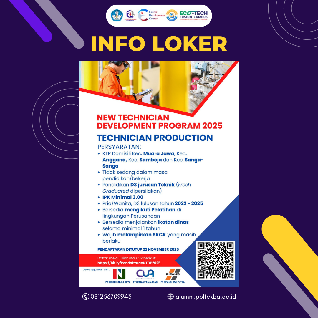 New Technician Development Program 2025 