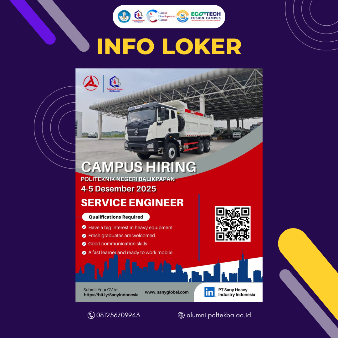 CAMPUS HIRING PT. SANY HEAVY INDUSTRY INDONESIA