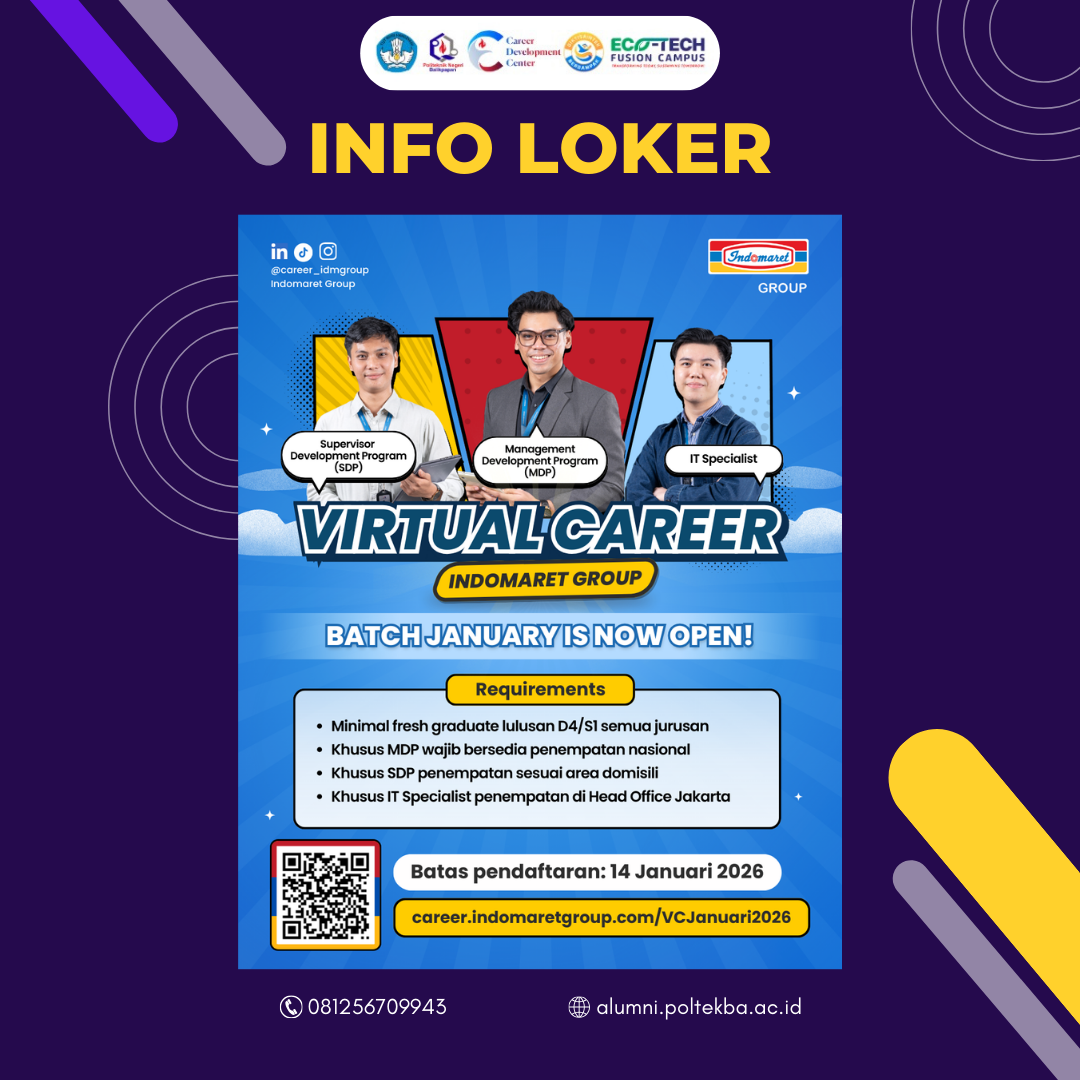 LOWONGAN KERJA INDOMARET GROUP